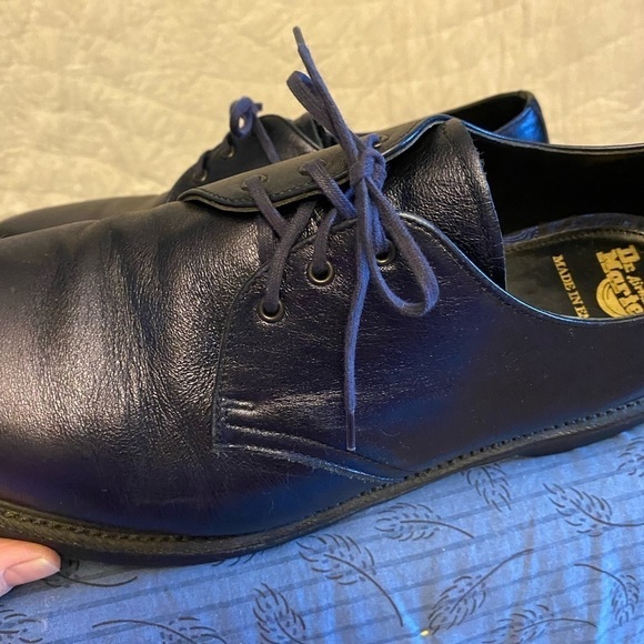 Dr Martens made in England 1461 electric blue Oxford UK 11 US 12 main image 2